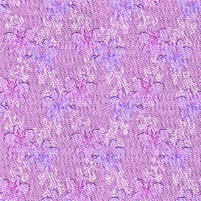 Round Machine Washable Transitional Pastel Purple Pink Rug, wshpat1815pur