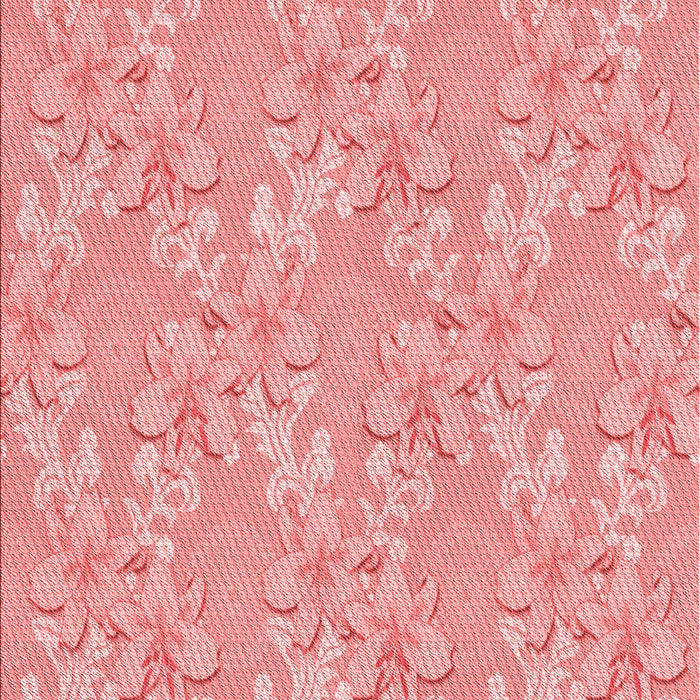 Patterned Pastel Pink Rug, pat1815rd