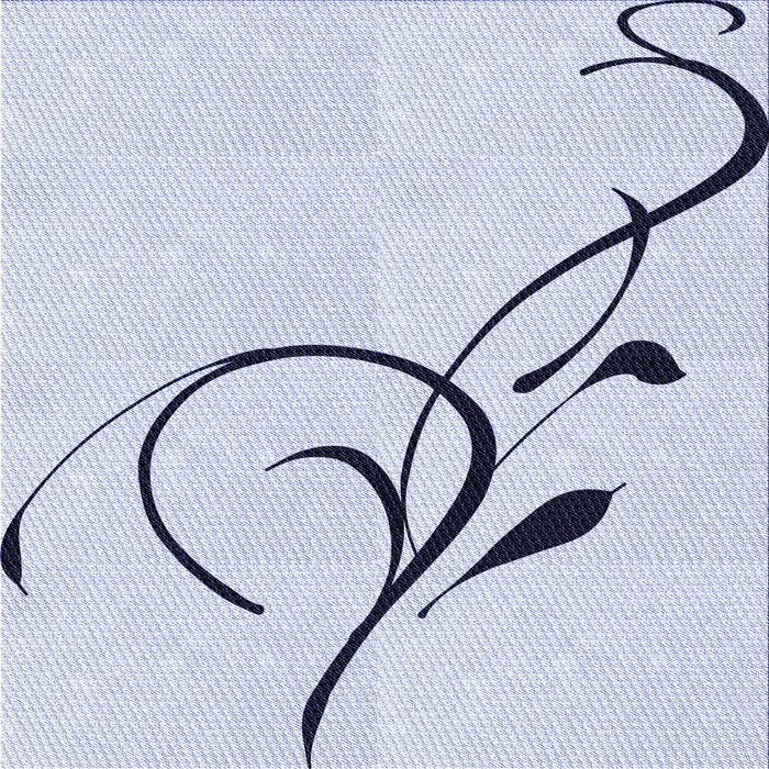 Round Patterned Lavender Blue Rug, pat1816blu