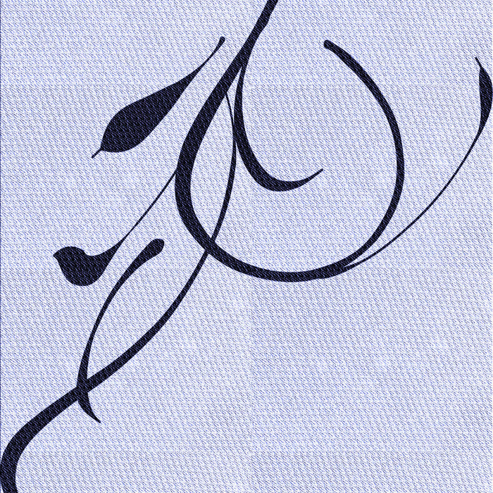 Patterned Lavender Blue Rug, pat1816blu