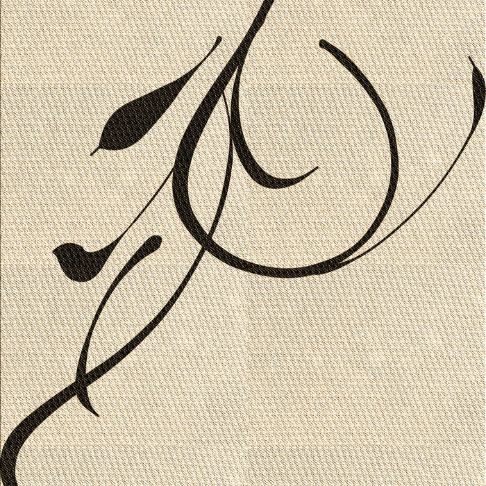 Patterned Moccasin Beige Rug, pat1816brn