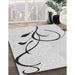 Patterned Off-White Novelty Rug in Family Room, pat1816