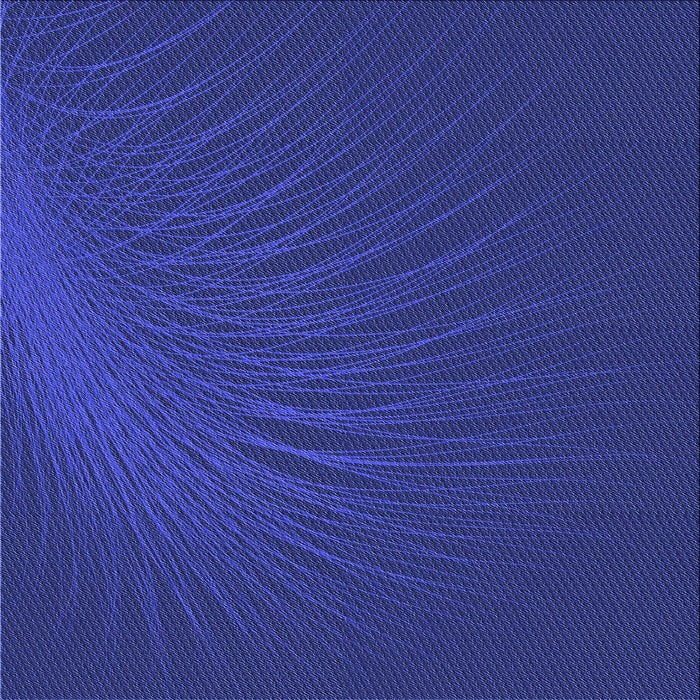 Round Machine Washable Transitional Cobalt Blue Rug, wshpat1818blu