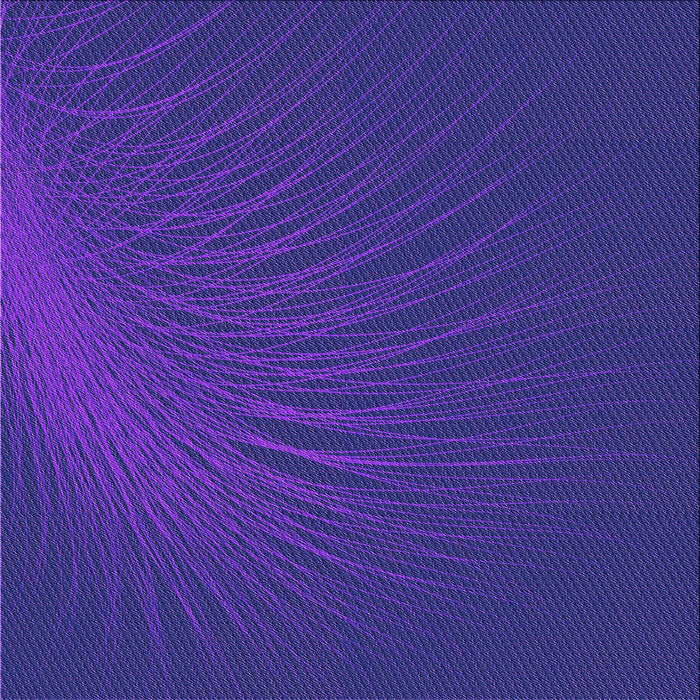 Round Patterned Amethyst Purple Rug, pat1818pur