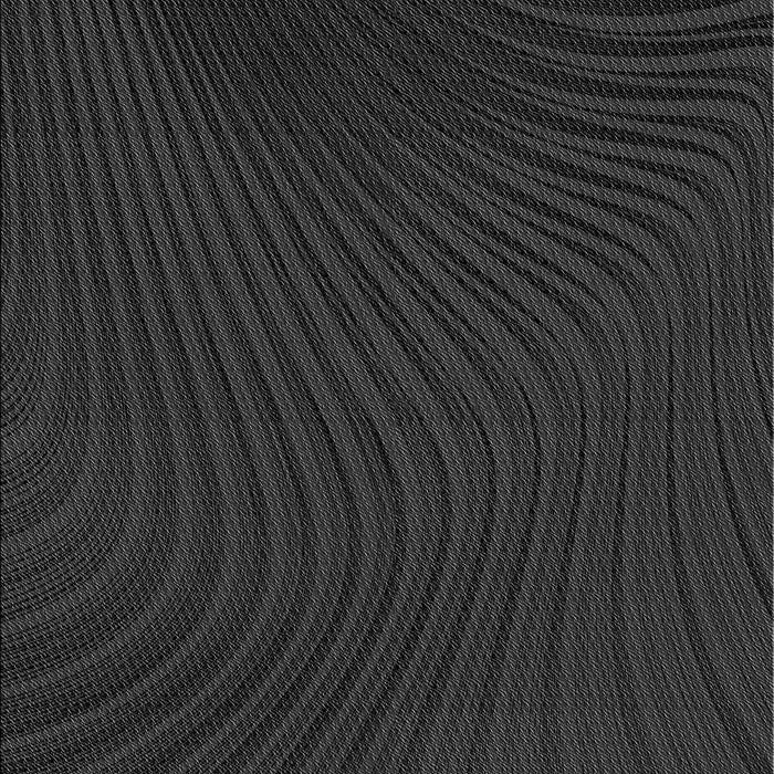 Machine Washable Transitional Midnight Gray Rug, wshpat1819gry