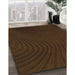 Patterned Dark Bronze Brown Rug in Family Room, pat1819org