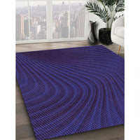 Patterned Amethyst Purple Rug, pat1819pur