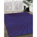 Patterned Amethyst Purple Rug in Family Room, pat1819pur