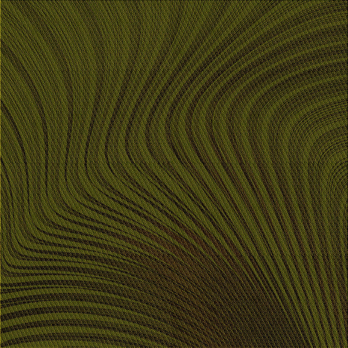 Round Patterned Midnight Gray Rug, pat1819yw