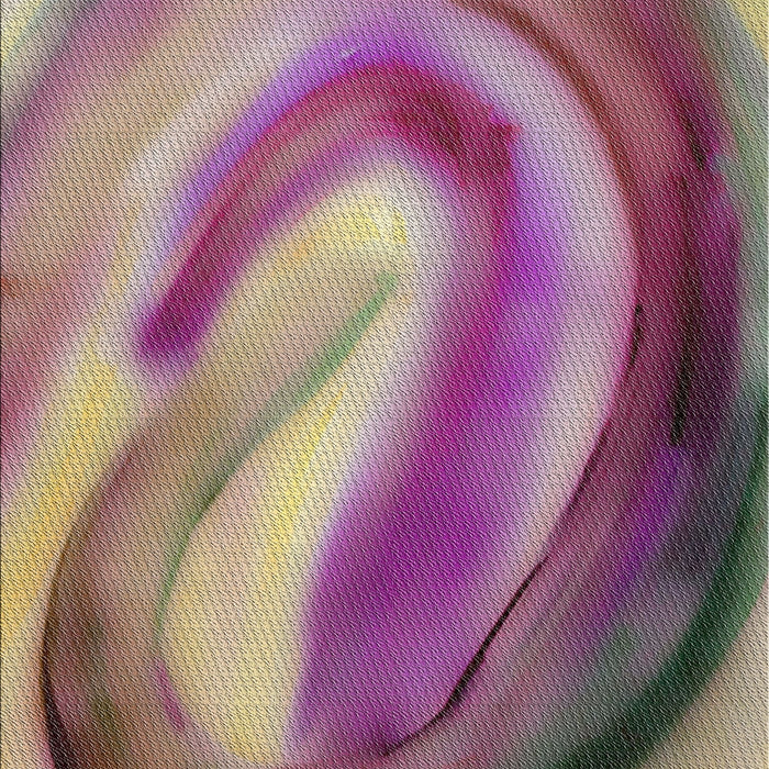 Patterned Dark Raspberry Purple Novelty Rug, pat181