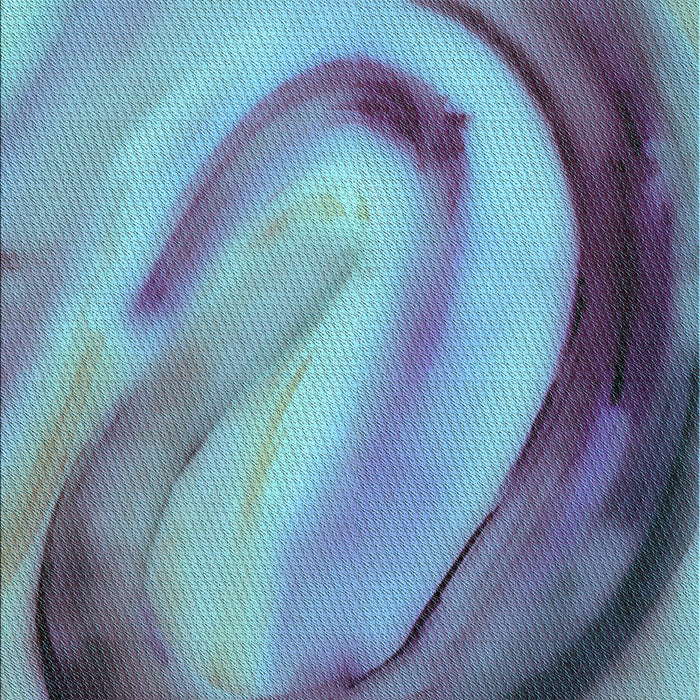 Machine Washable Transitional Azure Blue Rug, wshpat182lblu