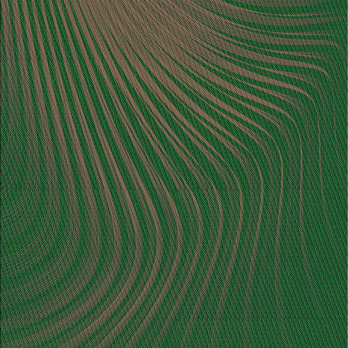 Patterned Dark Forest Green Rug, pat1820grn