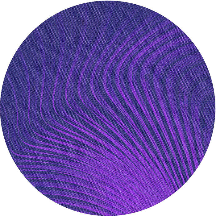 Square Machine Washable Transitional Purple Plum Purple Rug in a Living Room, wshpat1820pur