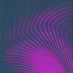 Square Patterned Bright Purple Novelty Rug, pat1820