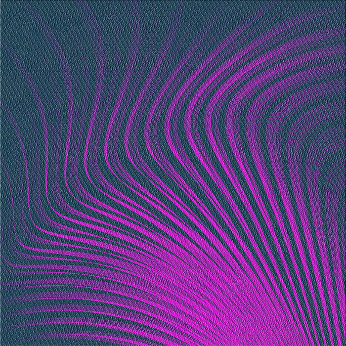 Square Patterned Bright Purple Novelty Rug, pat1820