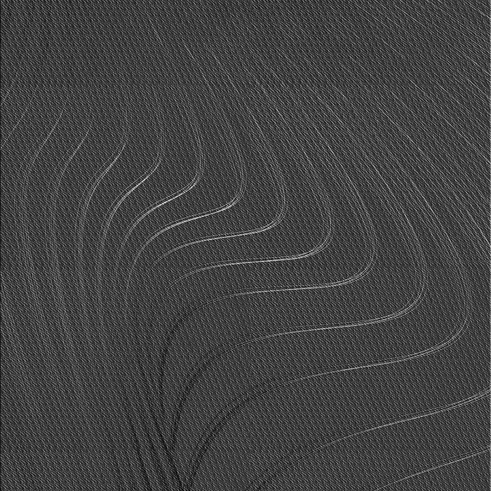 Machine Washable Transitional Charcoal Black Rug, wshpat1821gry