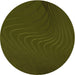 Square Patterned Olive Green Rug, pat1821yw