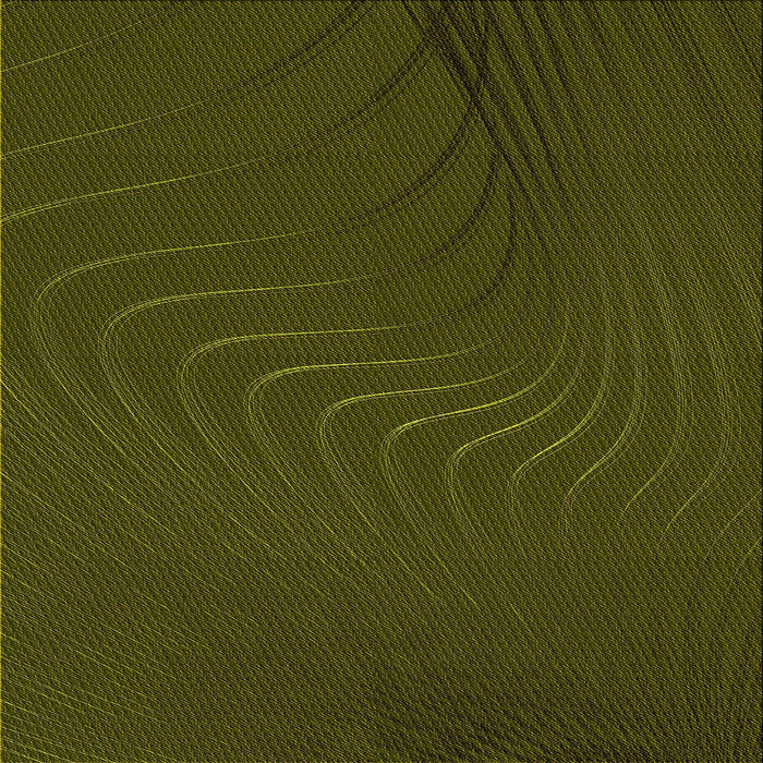 Round Patterned Olive Green Rug, pat1821yw