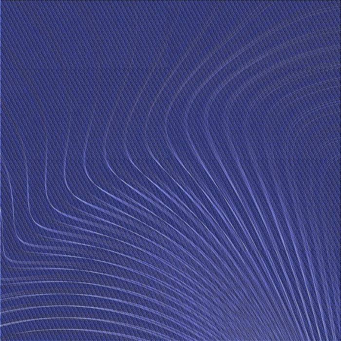 Round Machine Washable Transitional Denim Dark Blue Rug, wshpat1822blu