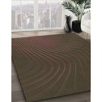 Patterned Bakers Brown Rug, pat1822brn