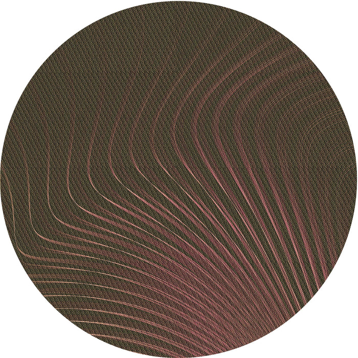 Square Patterned Bakers Brown Rug, pat1822brn