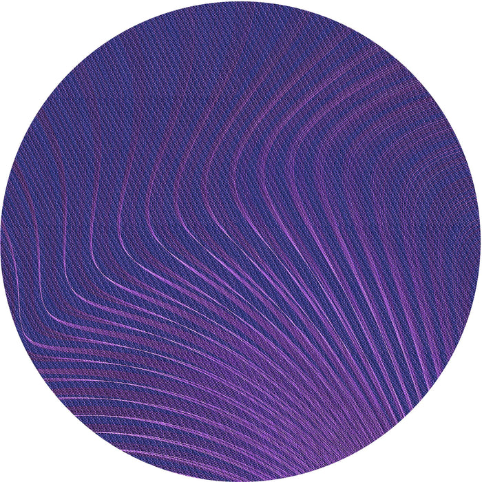 Square Machine Washable Transitional Bright Purple Rug in a Living Room, wshpat1822pur