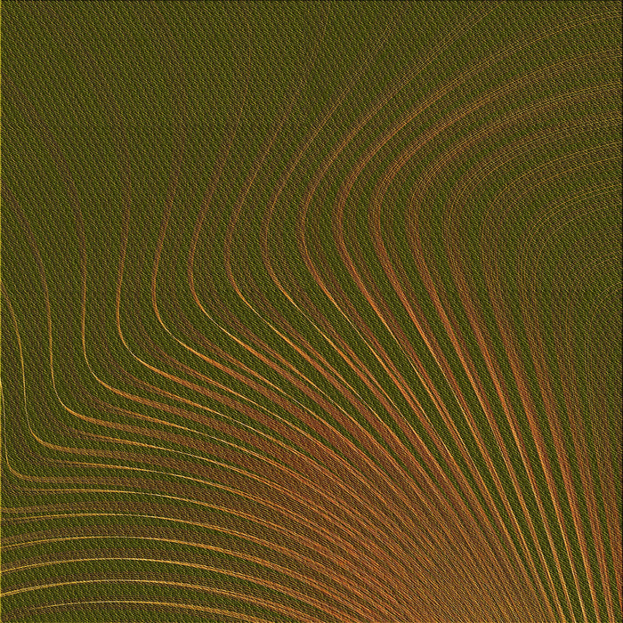 Round Machine Washable Transitional Dark Yellow Green Rug, wshpat1822yw