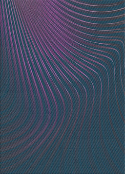 Patterned Blue Novelty Rug, pat1822