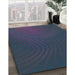 Machine Washable Transitional Night Blue Rug in a Family Room, wshpat1822