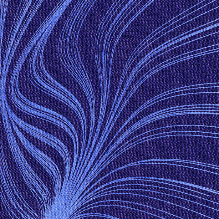 Patterned Denim Dark Blue Rug, pat1823pur