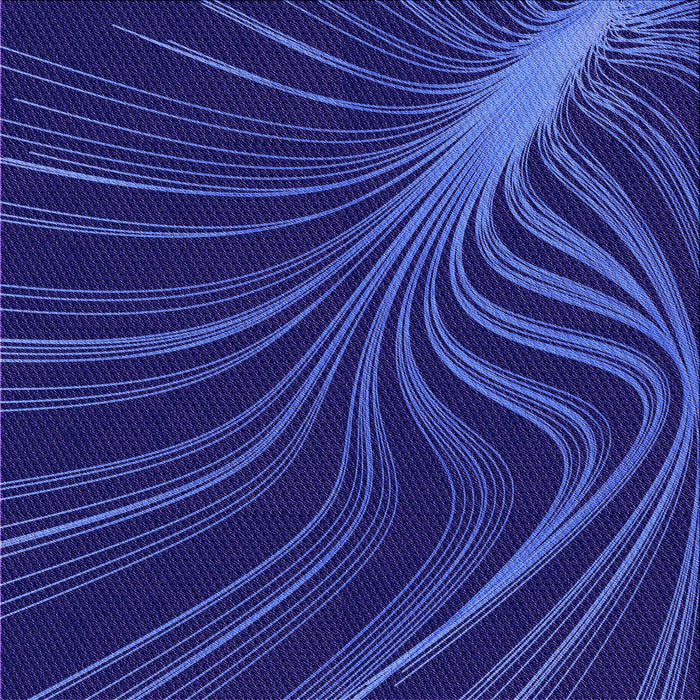 Round Machine Washable Transitional Denim Dark Blue Rug, wshpat1823pur