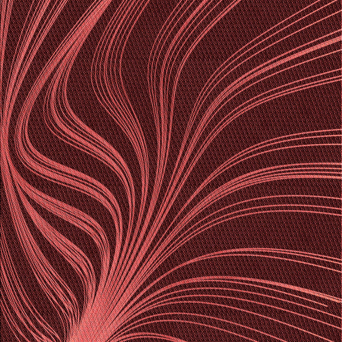 Patterned Red Rug, pat1823rd