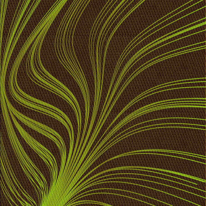 Patterned Black Brown Rug, pat1823yw