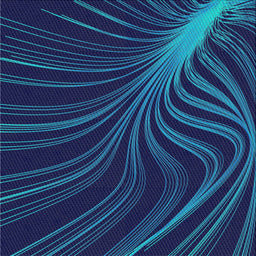 Square Patterned Blue Ivy Blue Novelty Rug, pat1823