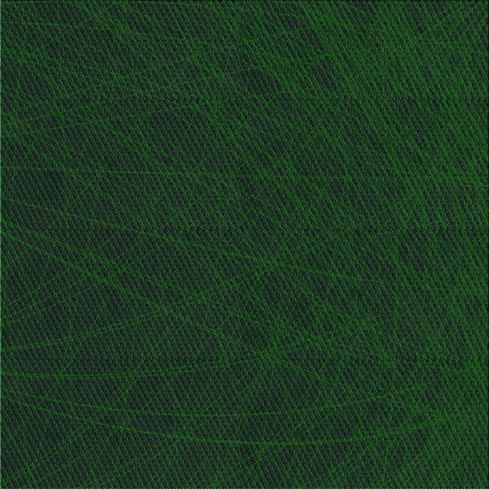 Round Patterned Deep Emerald Green Rug, pat1824grn