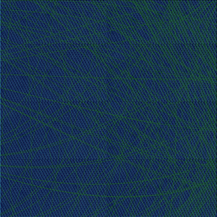 Round Patterned Teal Green Rug, pat1824lblu