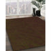 Machine Washable Transitional Black Brown Rug in a Family Room, wshpat1824org