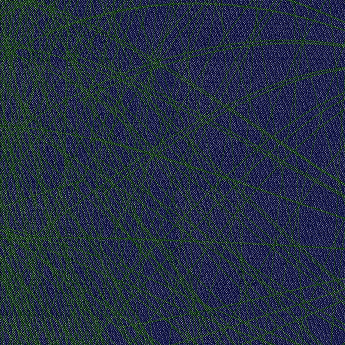 Patterned Blue Novelty Rug, pat1824