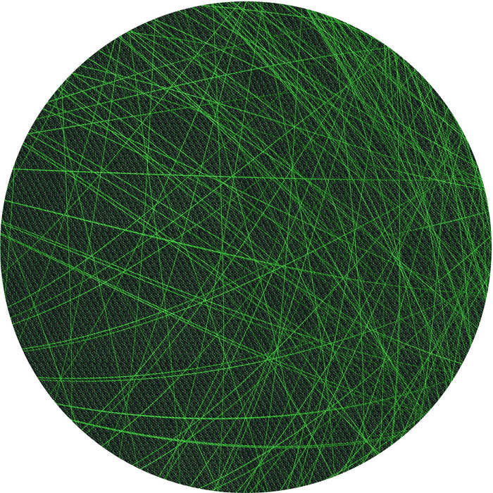 Square Patterned Green Rug, pat1825grn