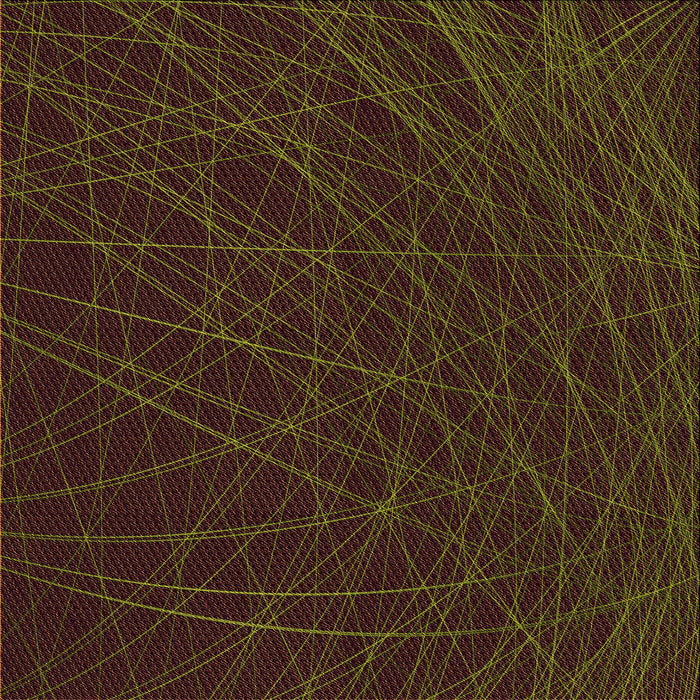 Round Patterned Chocolate Brown Rug, pat1825org