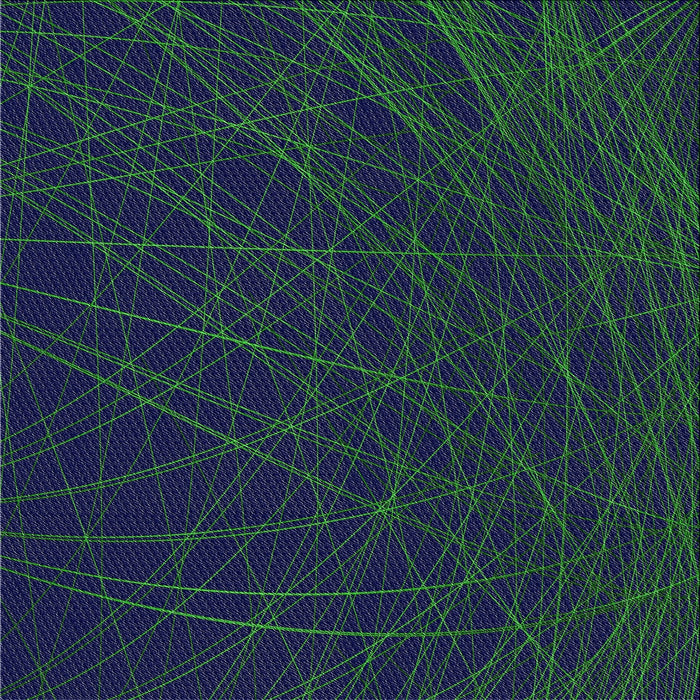 Square Patterned Blue Novelty Rug, pat1825