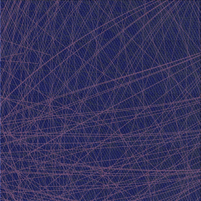 Round Machine Washable Transitional Deep Periwinkle Purple Rug, wshpat1826blu