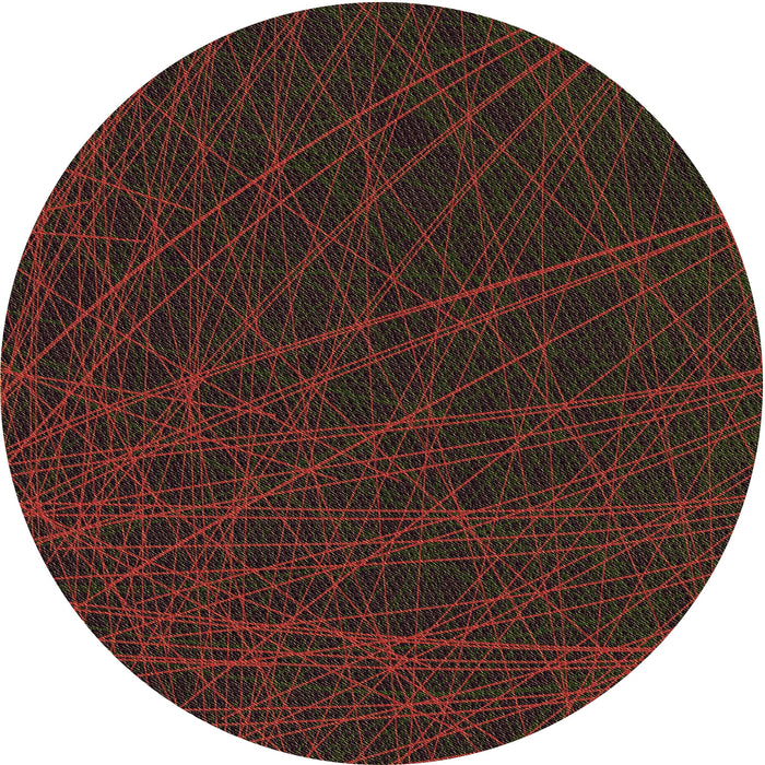 Square Patterned Sepia Brown Rug, pat1826brn