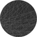 Square Patterned Midnight Gray Rug, pat1826gry