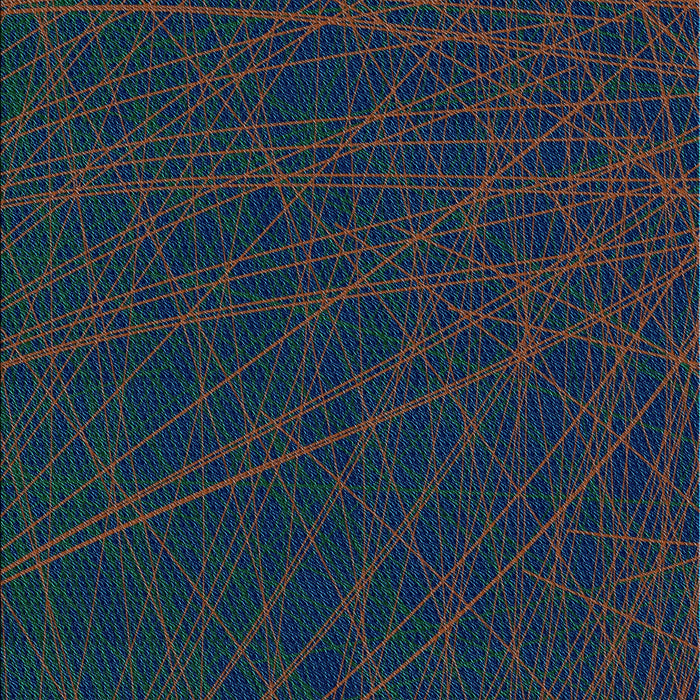 Patterned Blue Rug, pat1826lblu