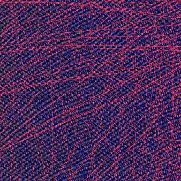 Patterned Denim Dark Blue Rug, pat1826pur