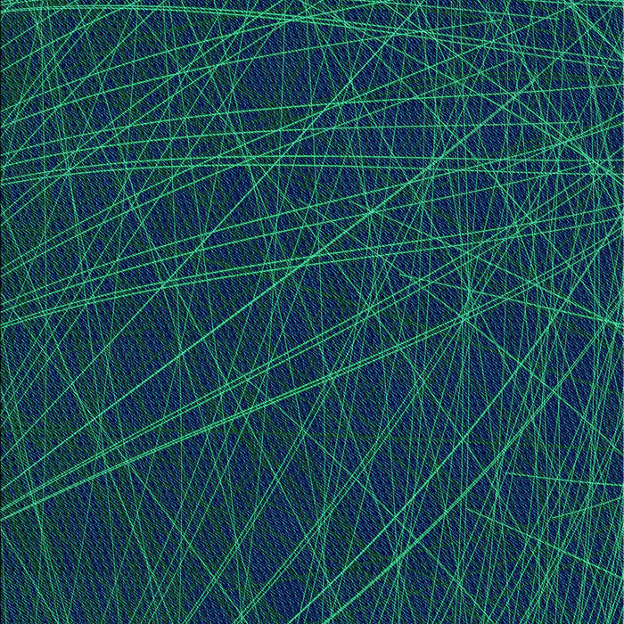 Patterned Deep-Sea Blue Rug, pat1827lblu