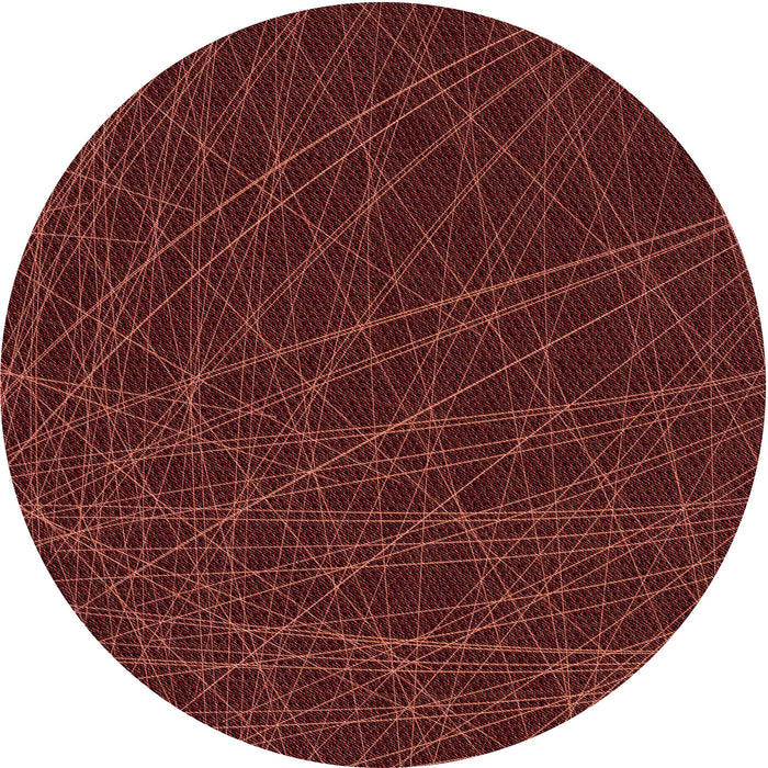 Square Patterned Red Rug, pat1827rd