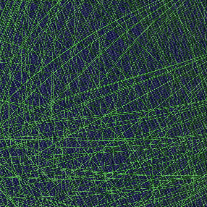 Square Patterned Blue Novelty Rug, pat1827