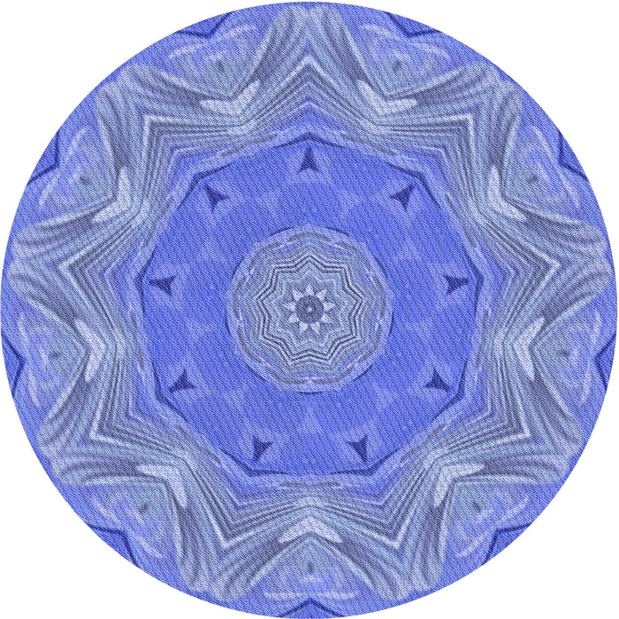 Square Machine Washable Transitional Sky Blue Rug in a Living Room, wshpat183blu